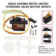EMAX ES08MA Metal Micro Steering Gear Motor Servo 360 degrees