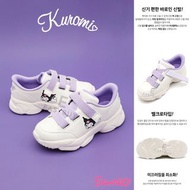 (減價清貨 數量有限 售完即止) 🇰🇷 Sanrio Kuromi Purple Colour Velcro Women children Sport Shoes Child sneakers kid