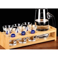 White Wine Glass Household Liquor Liquor Divider Spirits Tass Shooter Glass Wine Cup Wine Set Suit
