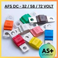 AFS Fuse DC 32V / 58V / 72V 30A-200A AFS Mini ANL Fuse for Car Audio & DC Electricity
