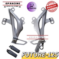 FUTURE 125 FUTURE125 FOOTREST BRACKET WITH FOOT REST FUTURE-125 "GP RACING"