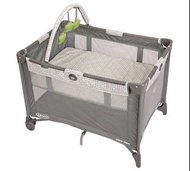 Graco Pack ‘n Play Playpen with California Bear 8cm Thick Mattress 嬰幼兒安撫遊戲床網床 (連8cm厚床褥)