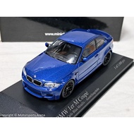 [Special Offer Ready Stock] 1: 43 Minichamps BMW 1M Coupe E82 2011 Blue ※ Limited Edition ※