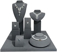 FGSHCZ82HRY Jewelry Display Stand Jewelry Rack Live Window Pearl Necklace Display Rack Ring Pendant 