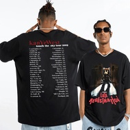 Vintage Shirt Men Kanye West Register Delay Tour 2005 Graphic Version Unisex T-Shirt Harajuku Street