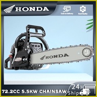 ❂ ⚽︎ ◶ New Honda Chainsaw Original Gasoline Chainsaw 20/22/24 inches Portable Mini Chainsaw Metal T