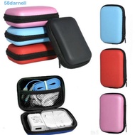 DARNELL HDD Bag Multifunction HDD Carry Case Earphone Box Cover Hard Disk Case