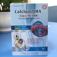 Canxi Hữu Cơ từ tảo biển CALCIUM DHA NAKA Bổ Sung Canxi Calcium D3 - Giúp xương chắc khoẻ tăng chiều