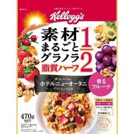 家樂氏 Kellogg's 全穀物燕麥脆片 低脂香濃水果 470g