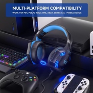 Wired Gaming Over-Ear Headset with Mic for PC Laptop, 3.5mm Adapter, G2000/G9000/G9600