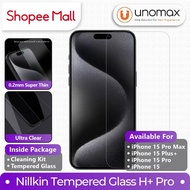 Tempered Glass iphone 15 Pro Max / 15 Pro / 15 Plus / 15 Nillkin H+ Pro Screen Protector