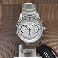 Citizen AN8190-51A Quartz Chronograph Stainless Steel Bracelet Analog Date Men's Watch