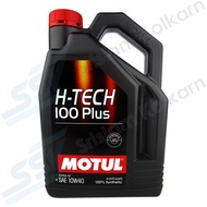 MOTUL น้ำมันเครื่อง H-TECH 100 PLUS 10W-40 4 ลิตร