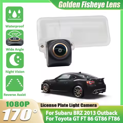 170° HD 1080P Car Rear View Camera For Subaru BRZ 2013 Outback For Toyota GT FT 86 GT86 FT86 Night V
