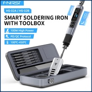 FNIRSI HS-02A/B Storage Case Smart Electric Soldering Iron Set PD100W Portable Mobile Workbench Sold