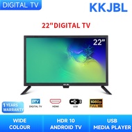 KKJBL&amp;JEAANSP 32/40/43/46/50 Android TV 32 inch Digdital TV+Android Smart 4K TV Box &amp; Free Wall Bracket LED Television With DVB-T2/MYTV/HDMI/USB/WiFi/Bluetooth/Netflix/YouTube