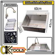6045Stainless Steel 3mm Thickness High Quality Kichen Sink