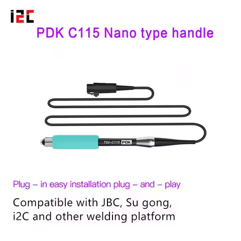 I2C PDK-C115 Soldering Handle Compatible With JBC/Su Gong/i2C Electric Soldering Station And And TS2
