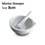 The Safest 8cm Diameter Mortar Mortar Mortar Pestle!!! Free Shipping