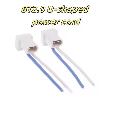 2/6PCS RC Drone Accessories With BT2.0 Male Connector 40mm BT2.0 U-shaped 1S Whoop Cable Pigtail Ada