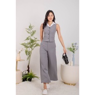 MGP Label Astra Button Tailored Pants