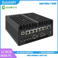 SZBOX H15 Quad Network 155H DDR5 4800Mhz  Industrial Mini PC Host