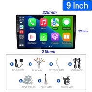 【6G+64G】【8G+128G】จอติดรถยนต์ 9" 10" Andriod 14.0 รองรับ Netflix Youtube จอติดรถยน บลูทูธ DSP 2K Appl