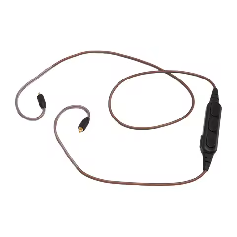 MMCX Headphone Bluetooth Adapter Cable with Mic 100mAh Rechargeable for Shure SE215 SE315 SE425 SE53