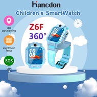 Hancdon Waterproof Kids Watch 4G Video Call Phone - Kids Gps Digital Smartwatch Waterproof Kids Smar