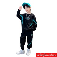 LEO.MAN 2-Piece Set Round Neck Long Sleeve Shirt + Pants Model A8889