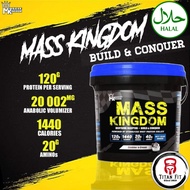 Muscle Kingdom Mass Gainer 12LBS BIG TUB/ Weight Gainer Whey High Protein Isolate Concentrate (Hydro