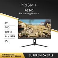 PRISM+ PG240 | 24" 180hz [1920 x 1080] FAST IPS 120% sRGB 1ms GTG eSports Grade Adaptive-Sync Gaming Monitor