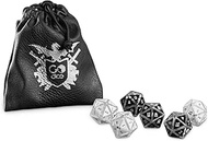GoDice RPG Set - Turn GoDice (D6) Into Connected Polyhedral Dice (D20, D12, D100, D10, D8, D4) for o