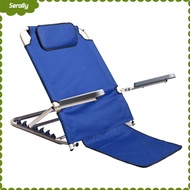 Moon Rodeo Bed Backrest Floor Chair with Backrest Comfortable Portable Folding Seats Cushion Sit up