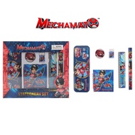 Mechamato Stationery Set 7 In 1 / Mechamato Gift Set /  Set Alat Tulis Mechamato / Set Hadiah Mecham