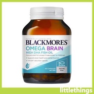 BLACKMORES - 高濃度深海魚油健腦配方 (60粒) 含500毫克DHA （EXP 2027年） [平行進口]