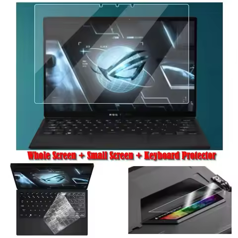 Anti Glare Scratch Cover Whole Screen + Small Screen + Keyboard Protector For ASUS ROG Flow Z13 GZ30