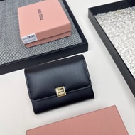 New Ladies Fashion Trendy Short Flip Coin Purse