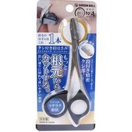 Green Bell 不銹鋼眉毛剪（帶梳子）黑色 MI-249