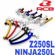 Brake & Clutch Lever Set RCB S3 Kawasaki Modenas Ninja 250SL Z250SL Ninja250SL Alloy Racing Boy Acce