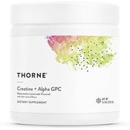 THORNE - Creatine + Alpha GPC - Micronized Creatine Monohydrate Powder - Support for Muscles & Cogni