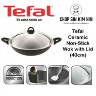 C52896/C52897 - Tefal Cookware Wok 36cm/40cm W/lid
