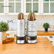 Kitchen Canning Accessories Farmhouse Style Canning Rack Rustic Kitchen Tool Holder for Neat Counter