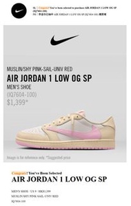 AIR JORDAN 1 LOW OG SP