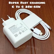 Charger Samsung Original Type C To C Super Fast Charging Bawaan Hp A33 A34 A53 A54 A55 A71 A72 A73