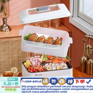 [ST] Three-Layer Reservation Electric Steamer Non-Stick Household Large Capacity Multi-Functional Tr