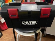 Shuter  black big tool box about 18”/8”/7”H/黑色大工具箱