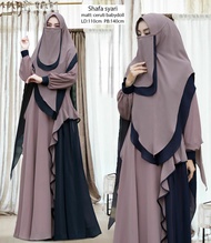 MP Shafa syari plus cadar Ceruty plus Khimar