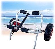 Kayak Cart, Easy to Carry Kayak Dolly Trolley for Canoe Boats Paddleboard Transport with Airless Tires