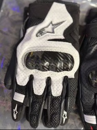 Alpinestars 賽車手套 碳纖維護塊 真羊皮材質，放心購買，帶a星原廠講明書！
